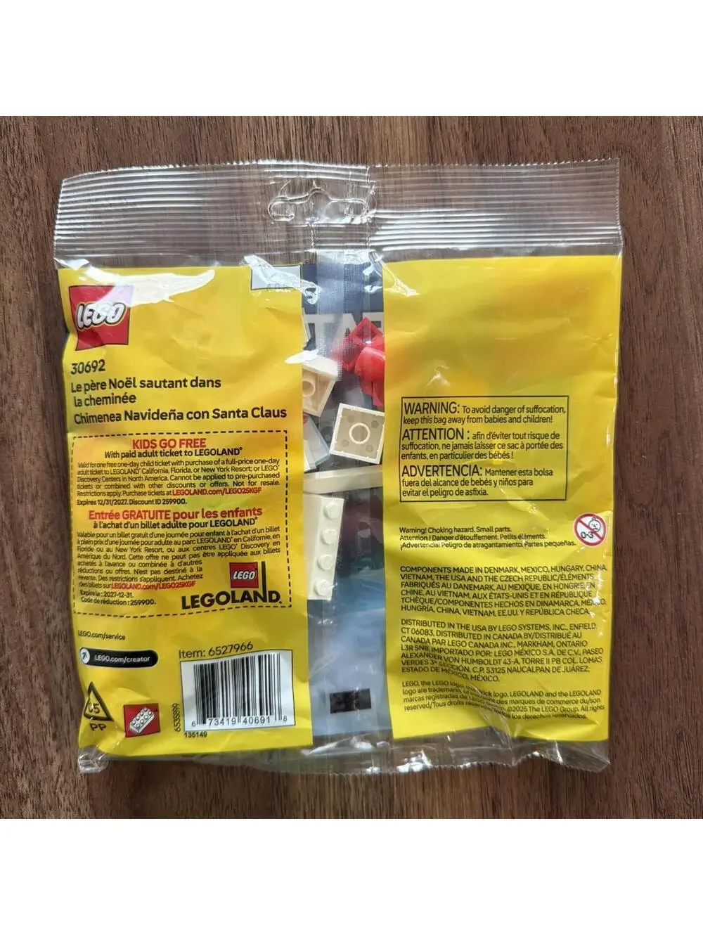 LEGO Creator 30992 Christmas Chimney Fun with Santa - Polybag Set - New!
